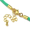Nylon Cords Bracelet Makings Fit for Connector Charms AJEW-P116-02G-4