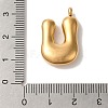 Ion Plating(IP) 304 Stainless Steel Pendants STAS-M017-08G-14-3