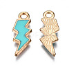 Alloy Enamel Pendants ENAM-N054-025L-2