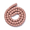 Polymer Clay Bead Strands CLAY-T001-C19-4