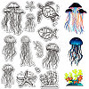Plastic Stamps DIY-WH20018-0243-1