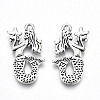 Tibetan Style Alloy Pendants TIBE-S323-084AS-RS-1