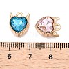 Rack Plating Alloy Pendants FIND-N005-20G-4