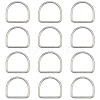 304 Stainless Steel D Rings STAS-CP0001-05D-6