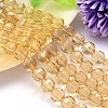 Faceted Round Imitation Austrian Crystal Bead Strands G-M182-6mm-28A-1