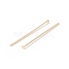 Brass Flat Head Pins KK-WH0058-03B-G02-2