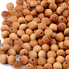 Natural Wood Beads WOOD-R268-8mm-1