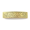 Viking Knot Alloy Retro Hair Barrettes LS-AJEW-K048-03AG-1