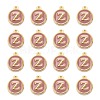 Golden Plated Alloy Enamel Charms X-ENAM-S118-07Z-2