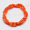 Synthetic Turquoise Beads Strands X-TURQ-G108-4x4mm-10-2