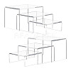 Transparent Acrylic Minifigures Display Risers AJEW-WH0166-36-1