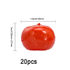 Mini Foam Simulation Fruit AJEW-WH0033-48C-2