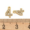 304 Stainless Steel Pendants STAS-L080-002G-04-3