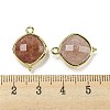Natural Strawberry Quartz Pendants G-M431-12G-05-3