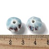 Vintage Porcelain Pumpkin Beads PORC-L080-A05-3