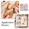 20 Rolls Paper Adhesive Tape Set DIY-TAC0023-42C-9