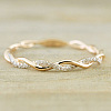 Alloy and Crystal Rhinestone Finger Rings FS-WGF6D8C-02-1