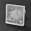 Clear Acrylic Soap Stamps DIY-XCP0003-55-3