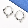 316 Stainless Steel Cartilage Earrings AJEW-C044-16A-AS-1