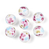Handmade Lampwork Beads Strands LAMP-T007-04O-2