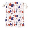 Christmas Theme Cloth Printed Storage Bags ABAG-F010-02A-06-1