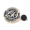 Alloy Enamel USA 250th Anniversary Commemorative Lapel Pin Backs LS-JEWB-B046-01E-G-3