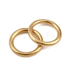 Ion Plating(IP) 304 Stainless Steel Closed Jump Rings STAS-G393-06G-13-3