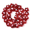 Handmade Lampwork Beads Strands LAMP-D015-08L-4