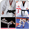 Taekwondo Belt AJEW-WH0314-341H-5