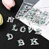 26Pcs 26 Styles Alloy with Resin Imitation Synthetic Turquoise Pendants FIND-CJ0002-31-5