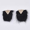 Faux Mink Fur Tassel Pendant Decorations FIND-S302-05K-2