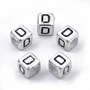 Plated Acrylic Beads X1-PB43C9308-D-1