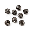 Polymer Clay Rhinestone Beads X-RB-C1438-10mm-A12-4