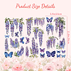 3 Sheets 3 Styles PVC Waterproof Decorative Stickers DIY-WH0404-066-2