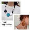 270Pcs 9 Colors Painted Natural Wood Beads WOOD-CD0001-26-6