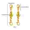 Brass Magnetic Clasps KK-YW0001-56G-3