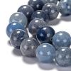 Dyed & Heated Natural Blue Aventurine Beads Strands G-F380-10mm-2
