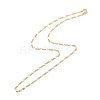 Brass Figaro Chains Necklace for Women NJEW-P265-28G-2