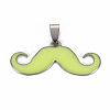 201 Stainless Steel Enamel Pendants STAS-S110-075H-1