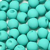 Rubberized Acrylic Beads OACR-G012-05C-3