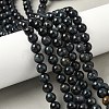 Grade B Natural Tiger Eye Beads Strands LS-G-F591-18-8mm-03-1