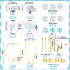 Ear Wire DIY Kits DIY-PH0030-22B-4