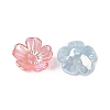 Transparent Acrylic Beads Caps OACR-E013-01-2