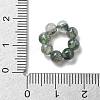 Natural Moss Agate Beads G-P557-01E-3