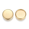 304 Stainless Steel Plain Edge Bezel Cups STAS-E460-10G-10MM-1