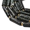 Natural Seraphinite Beads Strands G-D353-A05-4
