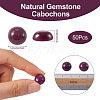 Natural White Jade Cabochons G-R416-12mm-09-3