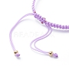 Adjustable Nylon Thread Cord Braided Beaded Bracelets BJEW-JB08741-01-5