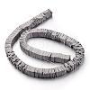 Electroplate Non-magnetic Synthetic Hematite Bead Strands G-F300-20B-F01-2
