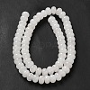 Natural White Jade Beads Strands X-G-D481-17A-4